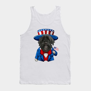 Fourth of July Portuguese Water Dog Tank Top